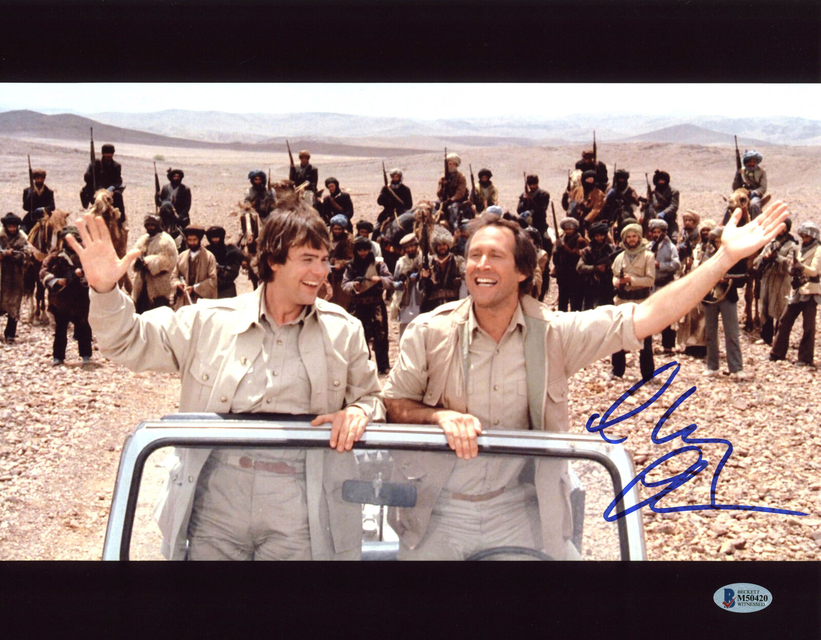 Chevy Chase Spies Like Us Authentic Signed 11x14 Photo Poster painting BAS Witnessed #M50420