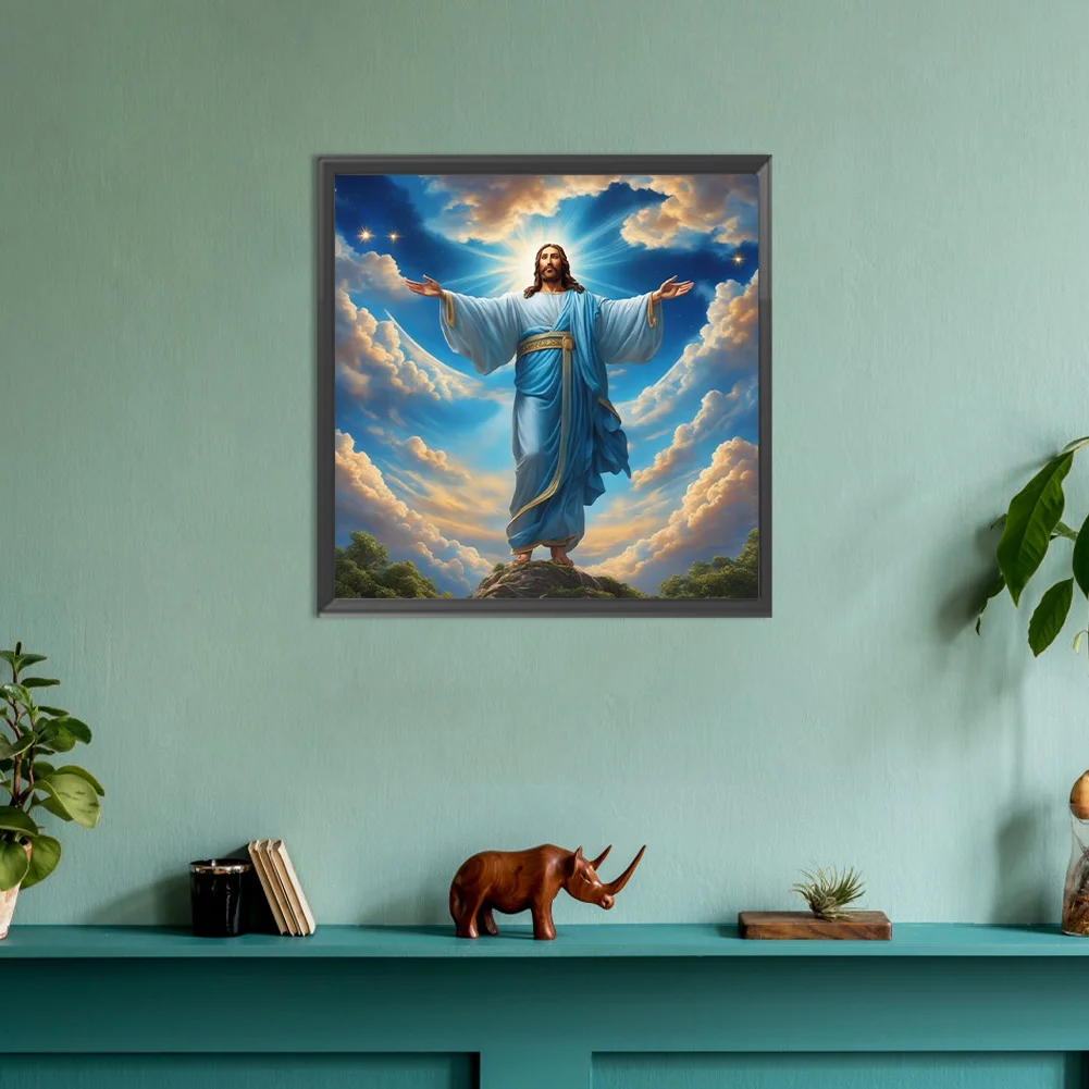 Diamond Painting - Full Round Drill - Jesus(Canvas|30*30cm)