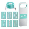 Food grade stainless steel 6 blade grater slicer