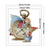 Sleeping Alice -16CT Stamped Cross Stitch Kit(26*28cm)