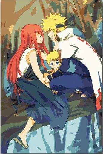 

Naruto Minato x Kushina – Paint By Numbers - 40*50CM, 501 Original