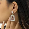 Simple Square Pearl Earrings