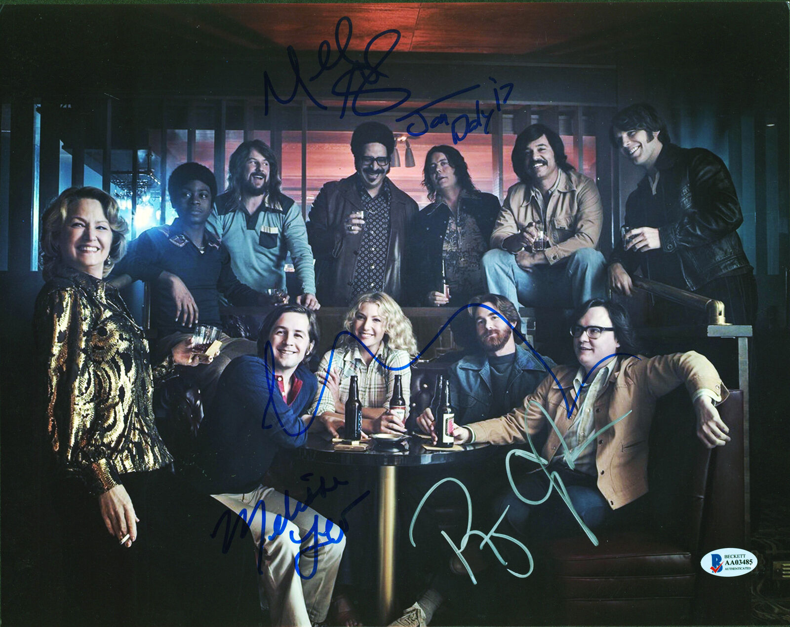 I'm Dying Up Here(4) Leo, Graynor, Cyler, Angarano & Daly Signed 11x14 Photo Poster painting BAS