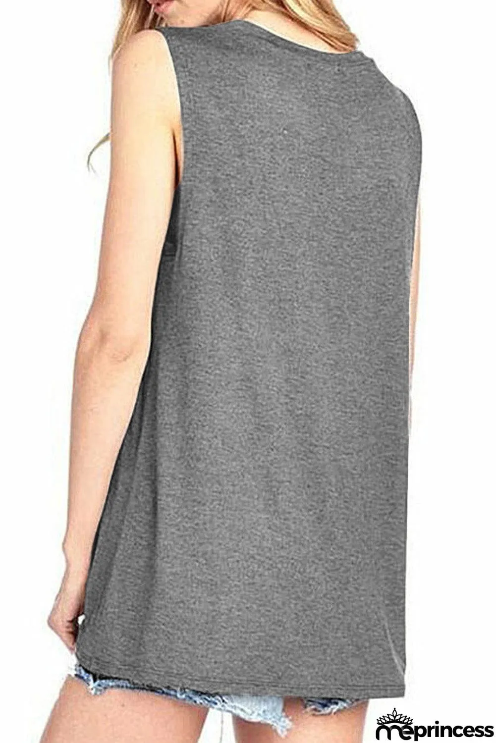 Beer Me Casual Black Tank