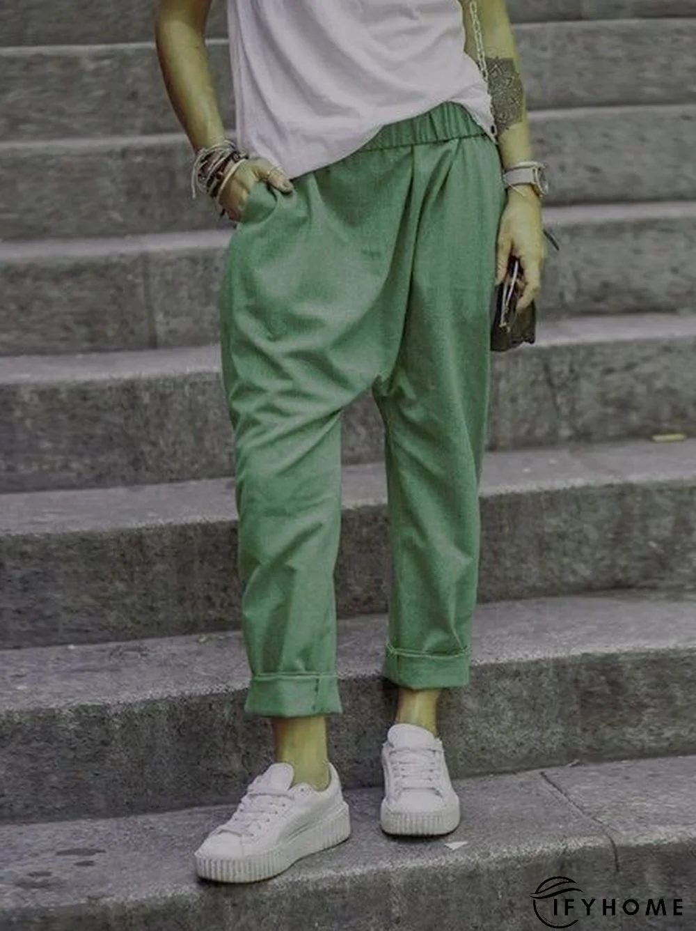 Casual Pockets Pants | IFYHOME