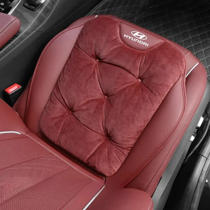 New plush car seat cushion says goodbye to winter cold