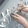 Desktop Mechanical Flower Kinetic Sculpture - 3D Printed DIY Creative Desktop Ornaments