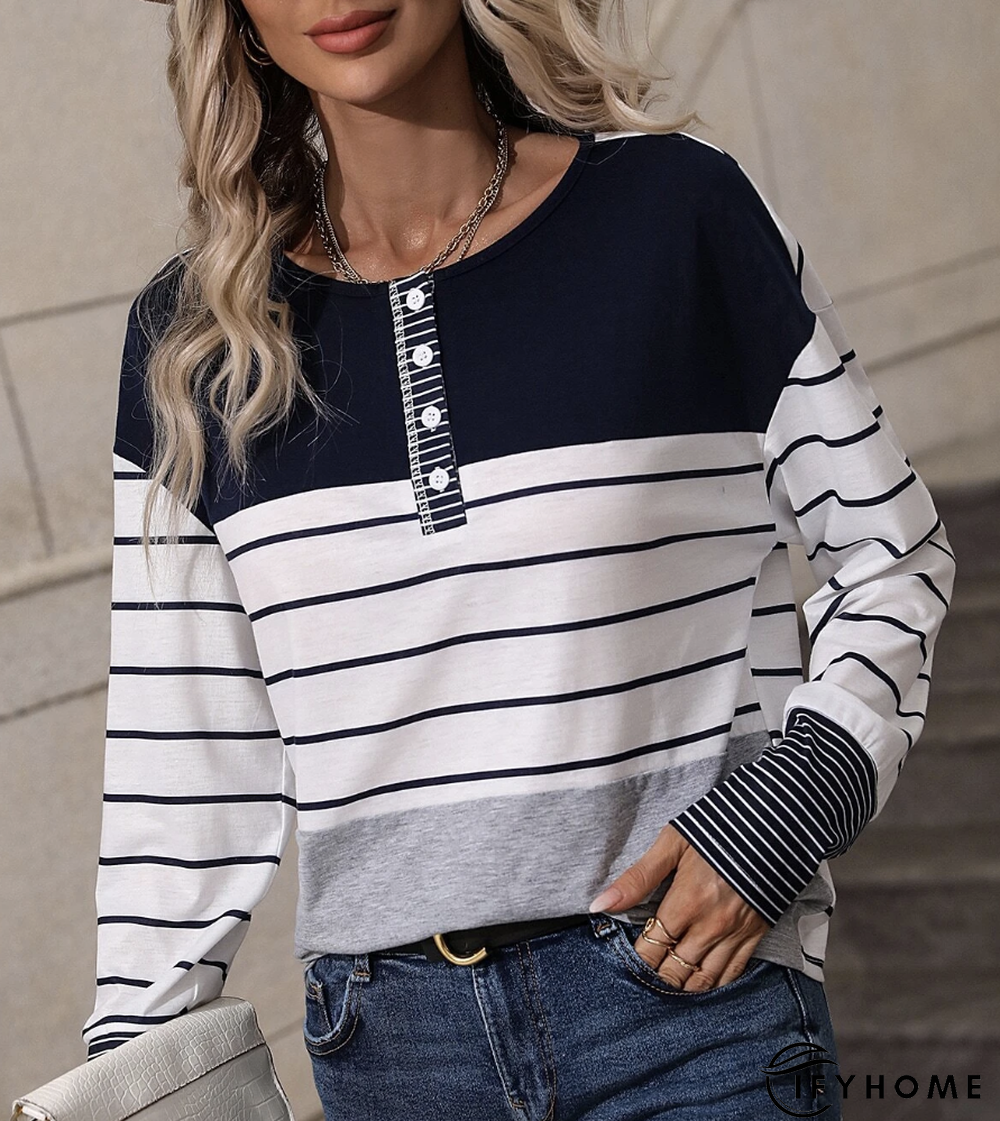 Casual Crew Neck Jersey T-Shirt | IFYHOME