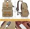 Kamerarucksack f&uuml;r Canon/Sony, Gro&szlig; Vintage Fotorucksack,DSLR Kameratasche,Fotografieren Rucksack f&uuml;r 15,6 Zoll Laptop,Wandern Rucksack f&uuml;r Kamera Zubeh&ouml;r und Outdoor Sport