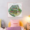 Sunshine Garden-14CT Stamped Cross Stitch 31*30cm/12.2*11.81in tapestrymarket