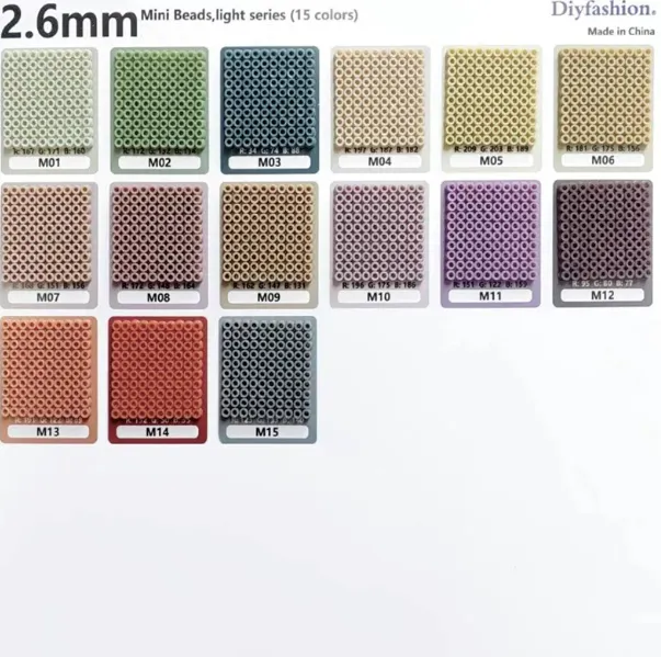 2.6mm Artkal Series M Fuse Beads 1200 beads / pack ✨