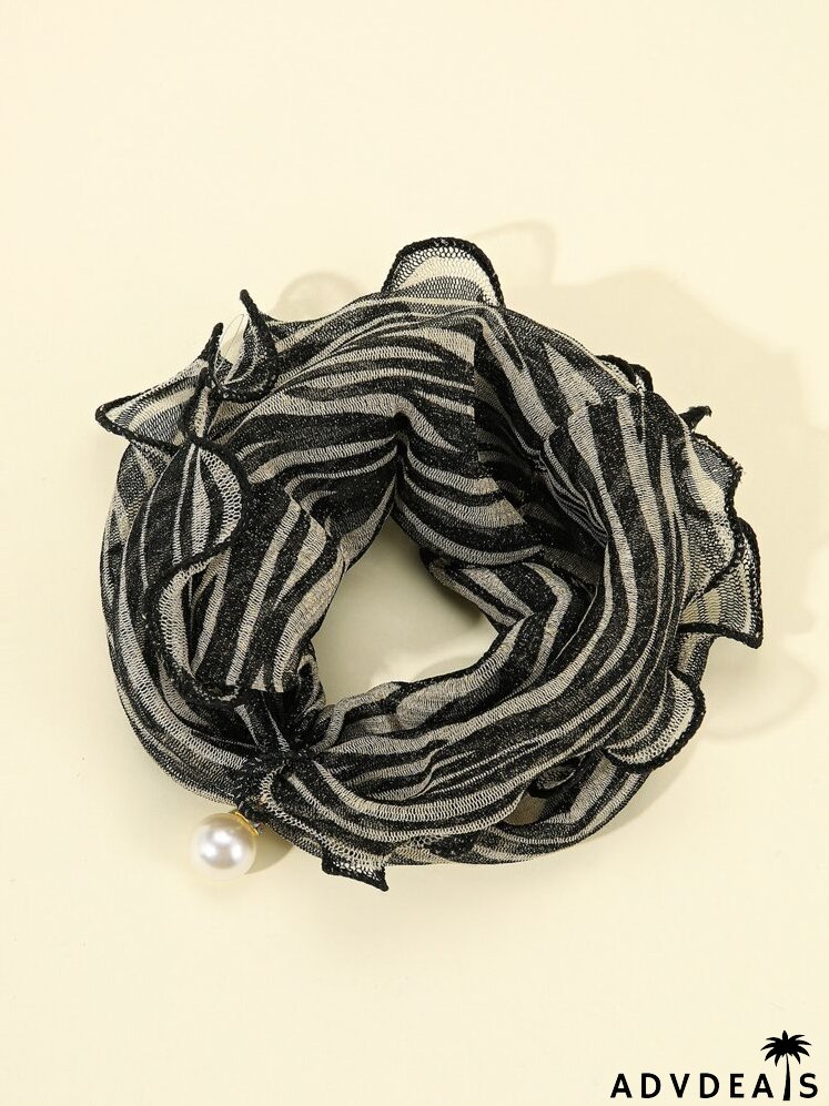 Faux Pearl Detail Hair Band