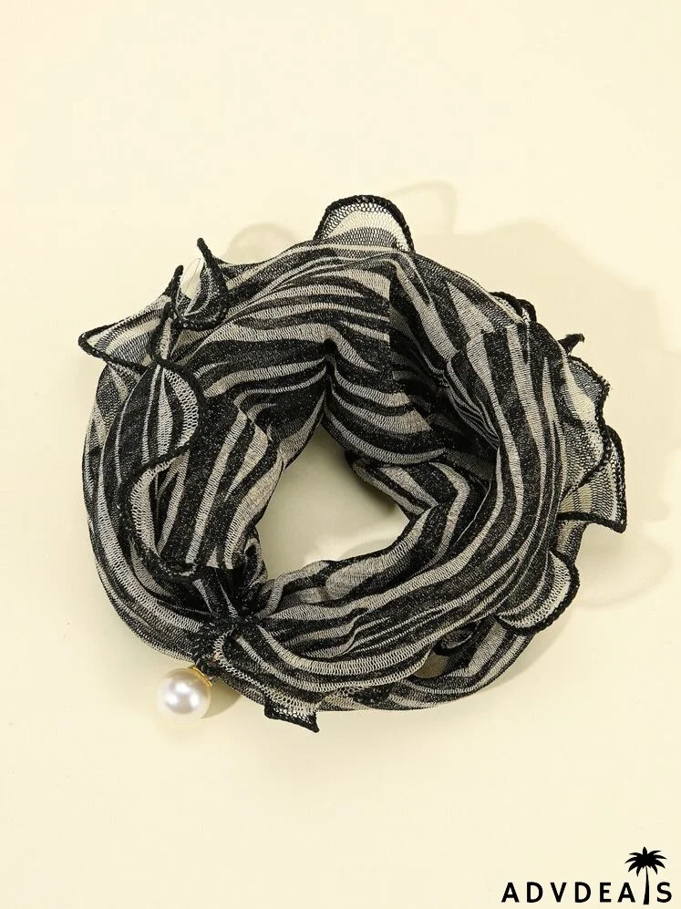 Faux Pearl Detail Hair Band