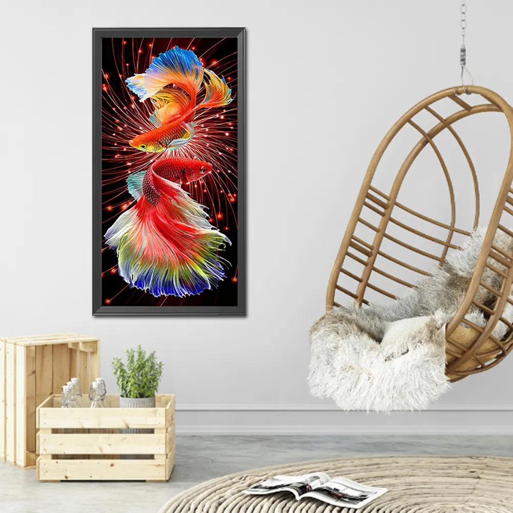 Diamond Painting - Full Square Drill - Fish(40*80cm)