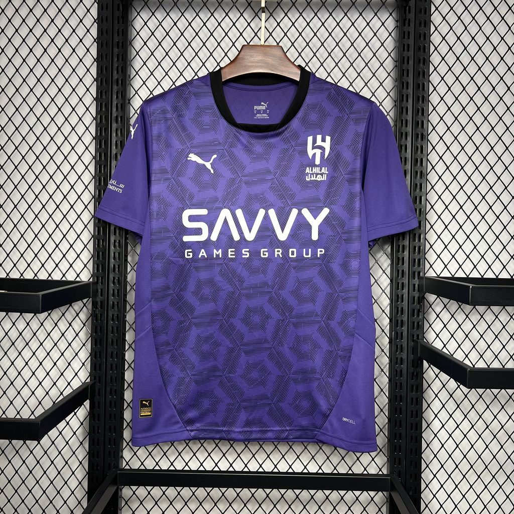 Al Hilal maillot foot third 2024 2025 Maillot De Fou, site maillot de foot pas cher