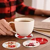 8pcs Love Bear Diamond Painting Art Acrylic Coasters