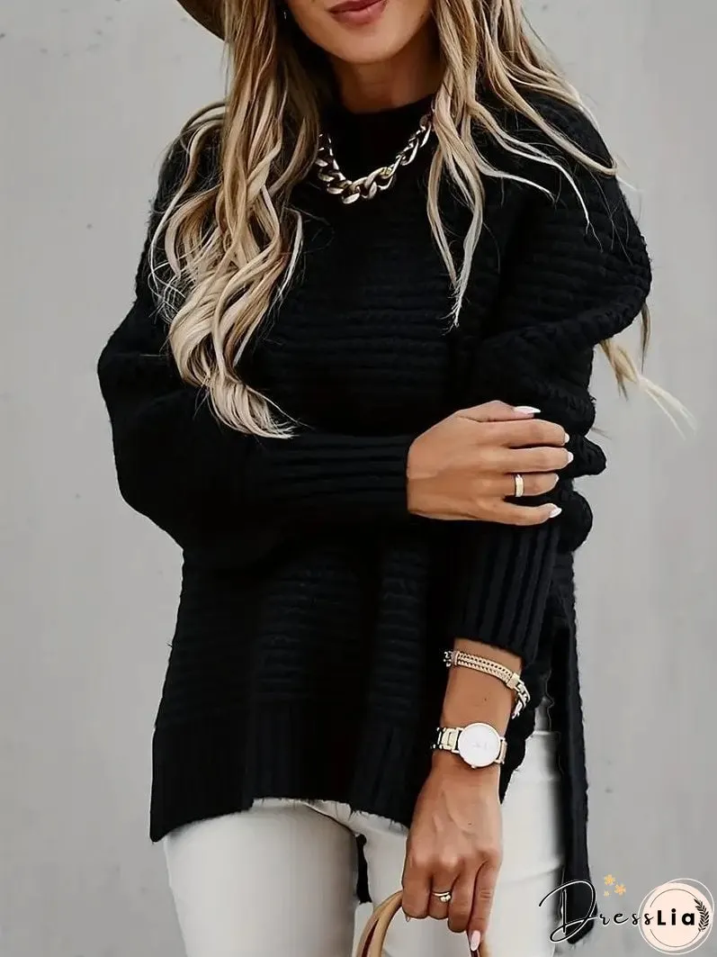 Everyday Waffle Knit Sweater