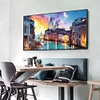 Diamond Painting-DIY Full Round Drill Landscape Venice (80X30cm)