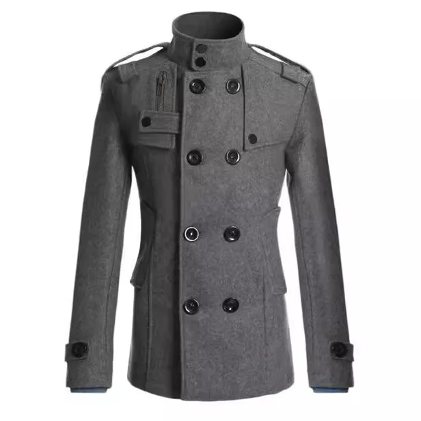 Nigikala Nigikala Sales Of New Men's Hair Coat In The Long Middle Of The Men's Coat Jacket