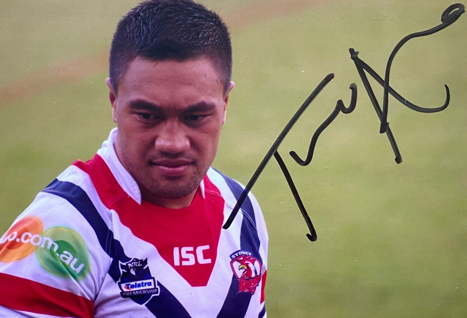 Tinirau Arona Genuine Hand Signed 6X4 Photo Poster painting - Sydney Roosters