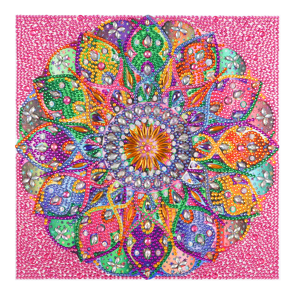 

Mandala - Crystal Special Shaped Diamond Painting - 30*30CM, 501 Original
