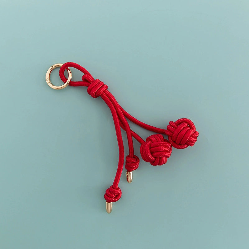 Nylon Solid Color Bag Charms