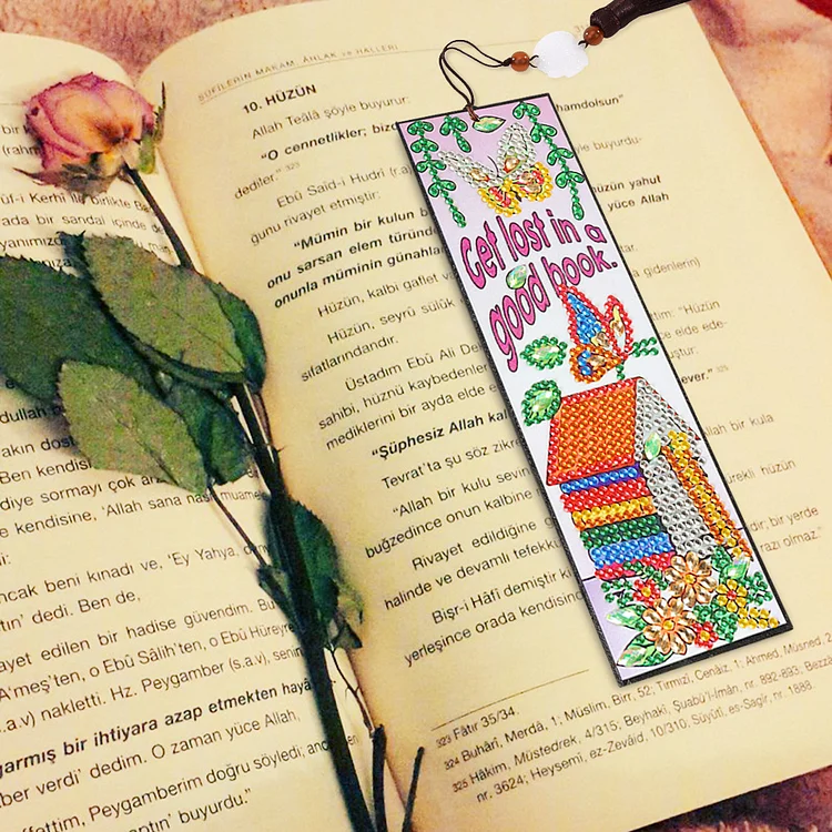 Pack Of 10 Diy Flower And Plant Diamond Painting Bookmarks, Handmade  Diamond Painting Bookmark Set, Flowers, Butterflies, Bird Diamond Painting  Bookmarks, Tassel Diamond Painting Bookmarks, Page Mark Bookmarks, Home  Decoration Crafts Gifts