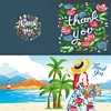 12pcs DIY Diamond Painting Greeting Cards Birthday Thanks Embroidery Postcard