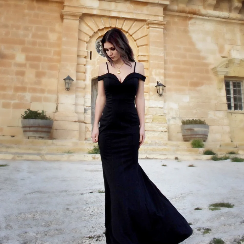 Off-the-Shoulder Mermaid Long Evening Gowns On Sale