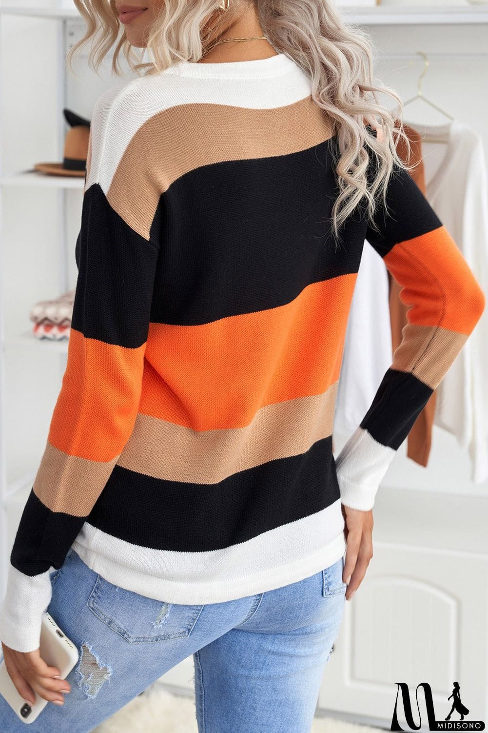 MidiSono - Knit Pullover Sweater