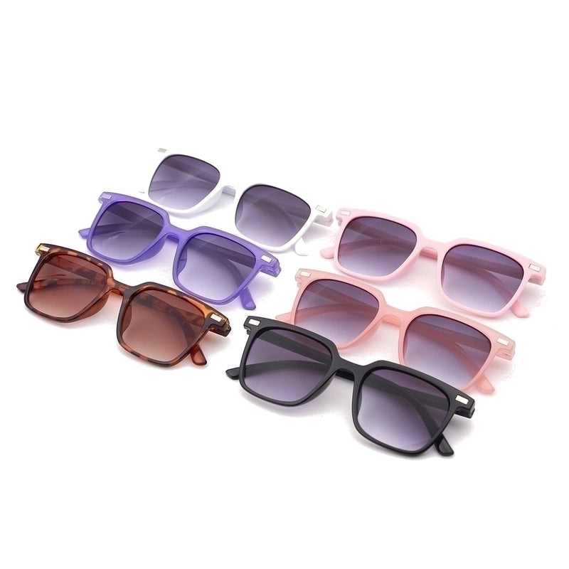 Retro Ac Square Full Frame Kids Sunglasses
