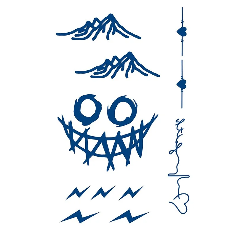 GH1-50 Herbal Juice Tattoo Sticker Semi-permanent Men and Women Long-lasting Waterproof Sweat Plant Juice Tattoo Sticker