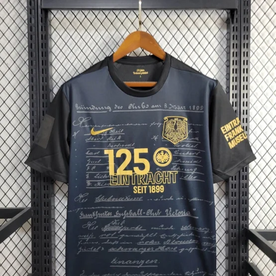 24/25 Frankfurt 125th Commemorative Version Black Thai Quality Football Shirt 
