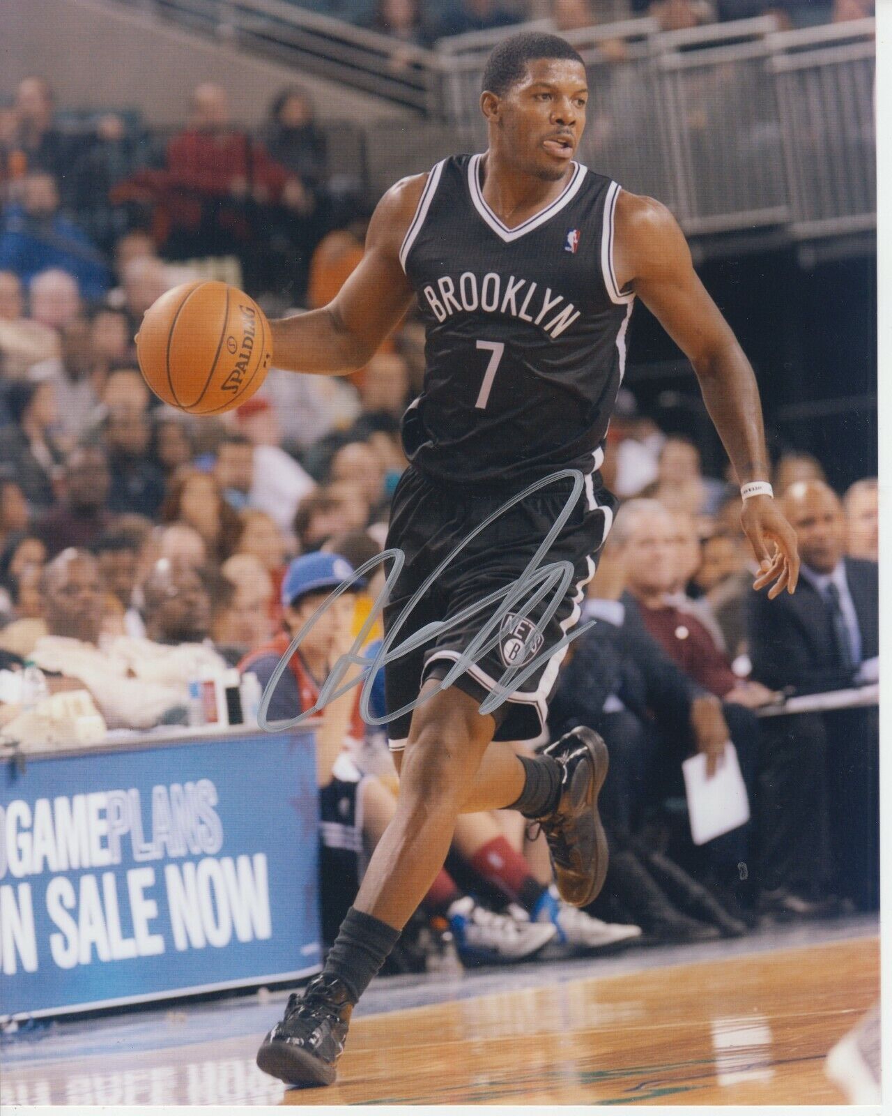 Joe Johnson #1 8x10 Signed Photo Poster painting w/ COA Brooklyn Nets