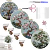 4 Set Bloom Tree Series- Embroidery Kits