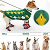 Dog Sweater for Small Dogs Pullover Turtleneck Knitted Cat Sweater Thick Warm Pet Clothes Outfits