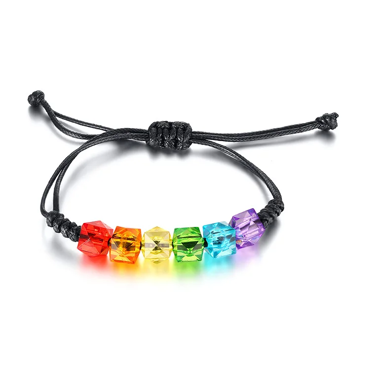Rainbow Rope Bracelet Couple Bracelet LGBT Pride Gifts