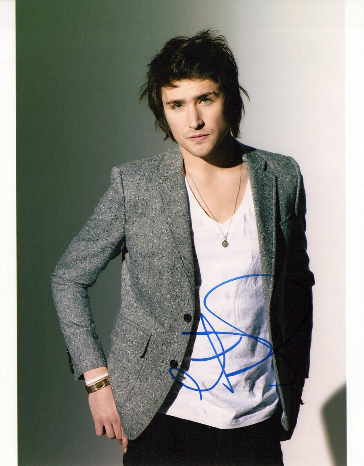 Matt Dallas head shot autographed Photo Poster painting signed 8x10 #5