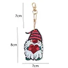 >SALE<5pcs DIY Gnomes Full Special Shaped Diamond Painting Keychain Kit (AA914)