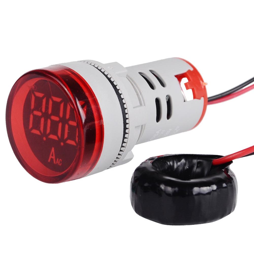 

0-100A AC LED Digital Display Ampermeter Signal Current Indicator, Red, 501 Original