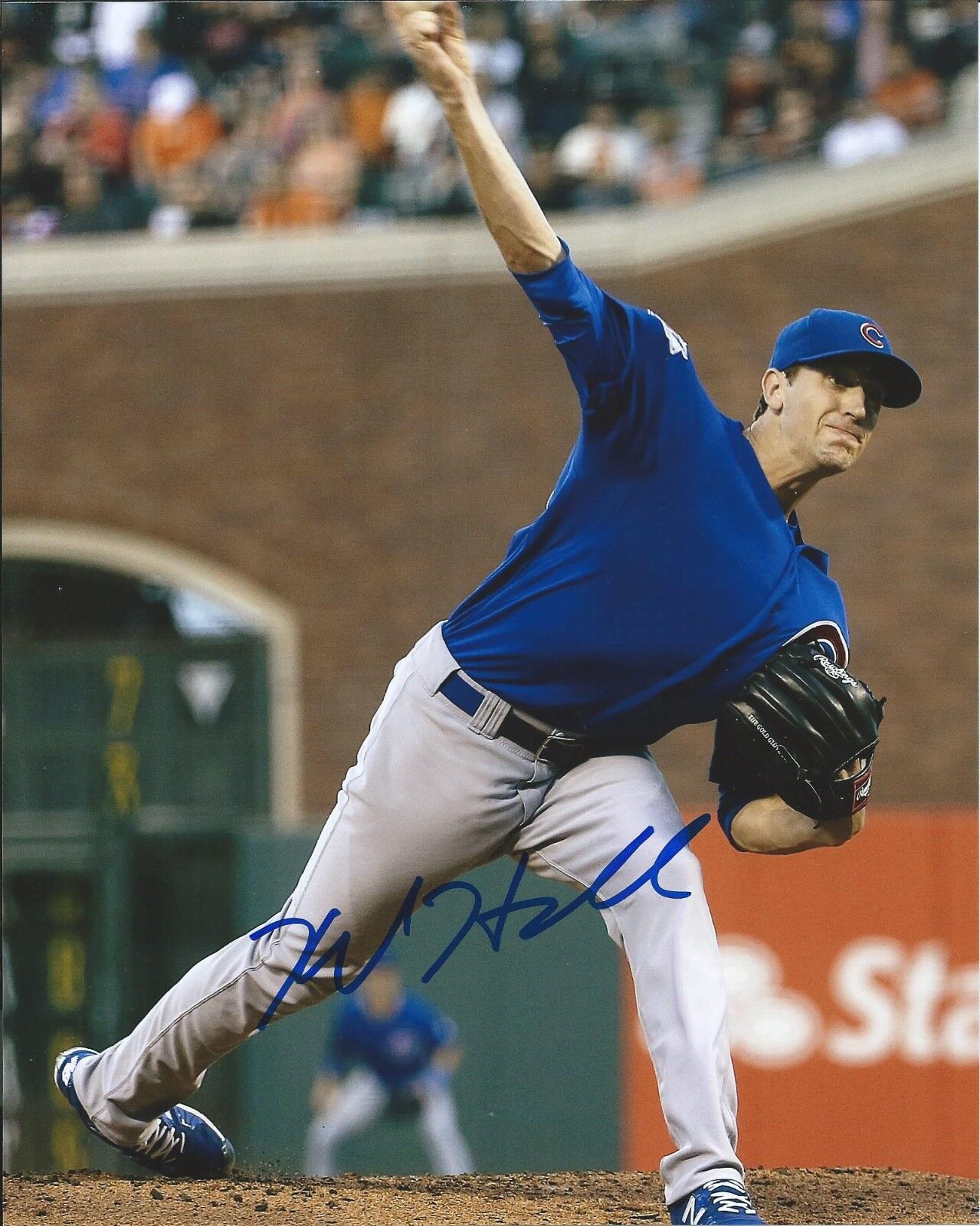 KYLE HENDRICKS signed autographed CHICAGO CUBS 8X10 Photo Poster painting w/COA PROOF