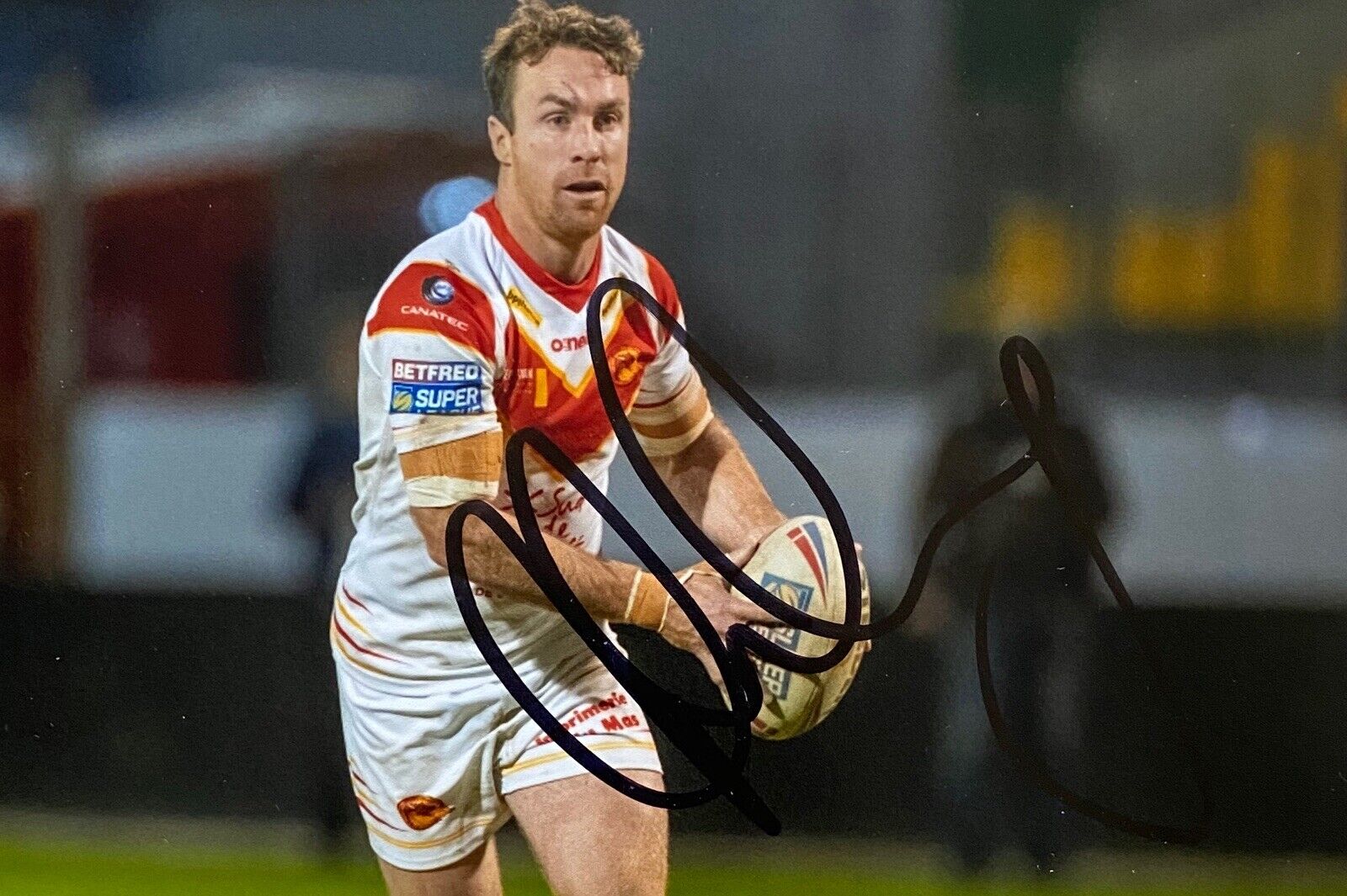 James Maloney Genuine Hand Signed 6X4 Photo Poster painting - Catalans Dragons 2