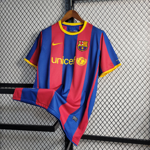 2010-2011 Barcelona Retro home Football shirt Thai Quality