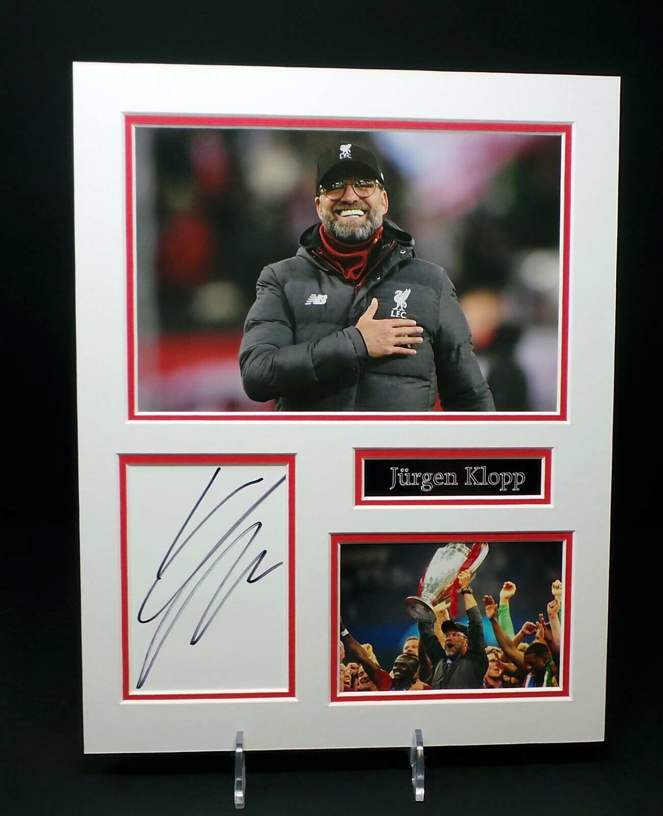 Jurgen KLOPP Signed Mounted Photo Poster painting Display AFTAL RD COA Liverpool Football Coach