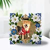 Special Shape Flower Diamond Painting Picture Photo Frame Diamond Art Tabletop Decor