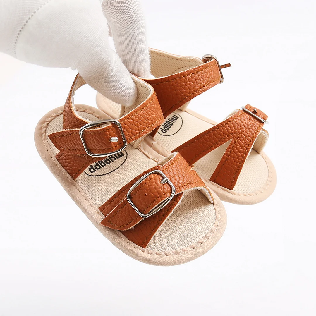 Letclo™ 2021 Summer New Infant Baby Boy Girl Toddler Sandal Flower Soft Rubber Anti-Slip First Walker Baby Shoes letclo Letclo