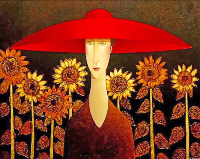 

Aesthetic Asian Woman – Paint By Numbers - 40*50CM, 501 Original