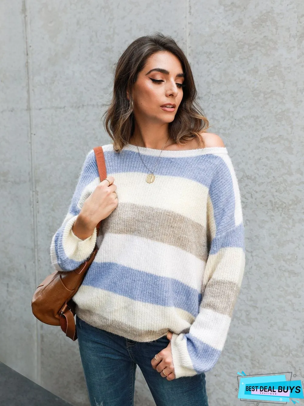 Casual Crew Neck Long Sleeve Shirts & Tops
