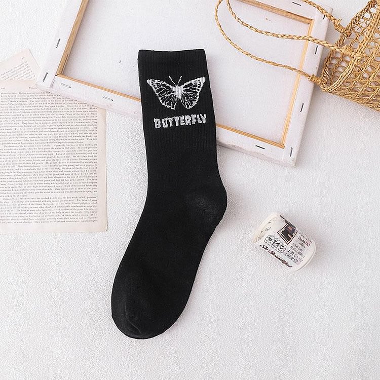 Butterfly Ankle Socks