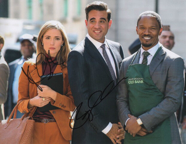 GFA Annie Movie * ROSE BYRNE & BOBBY CANNAVALE * Signed 8x10 Photo Poster painting AD3 PROOF COA